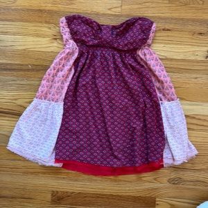 Free people size small strapless sundress